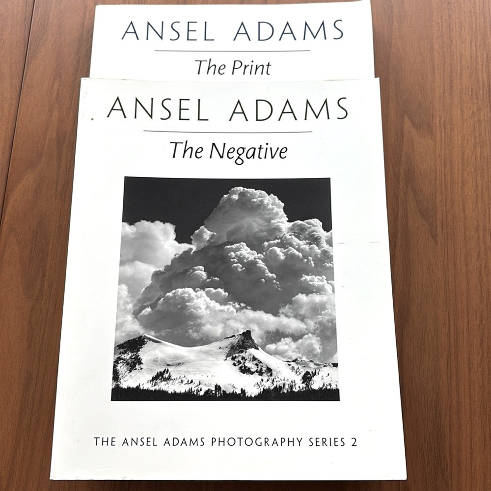 Ansel Adams Photography Series books 2 & 3